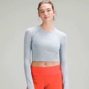 Lululemon Swiftly Tech Cropped Long-Sleeve Shirt 2.0